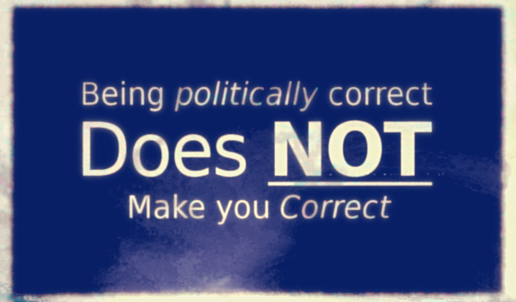 Political Correctness Banner