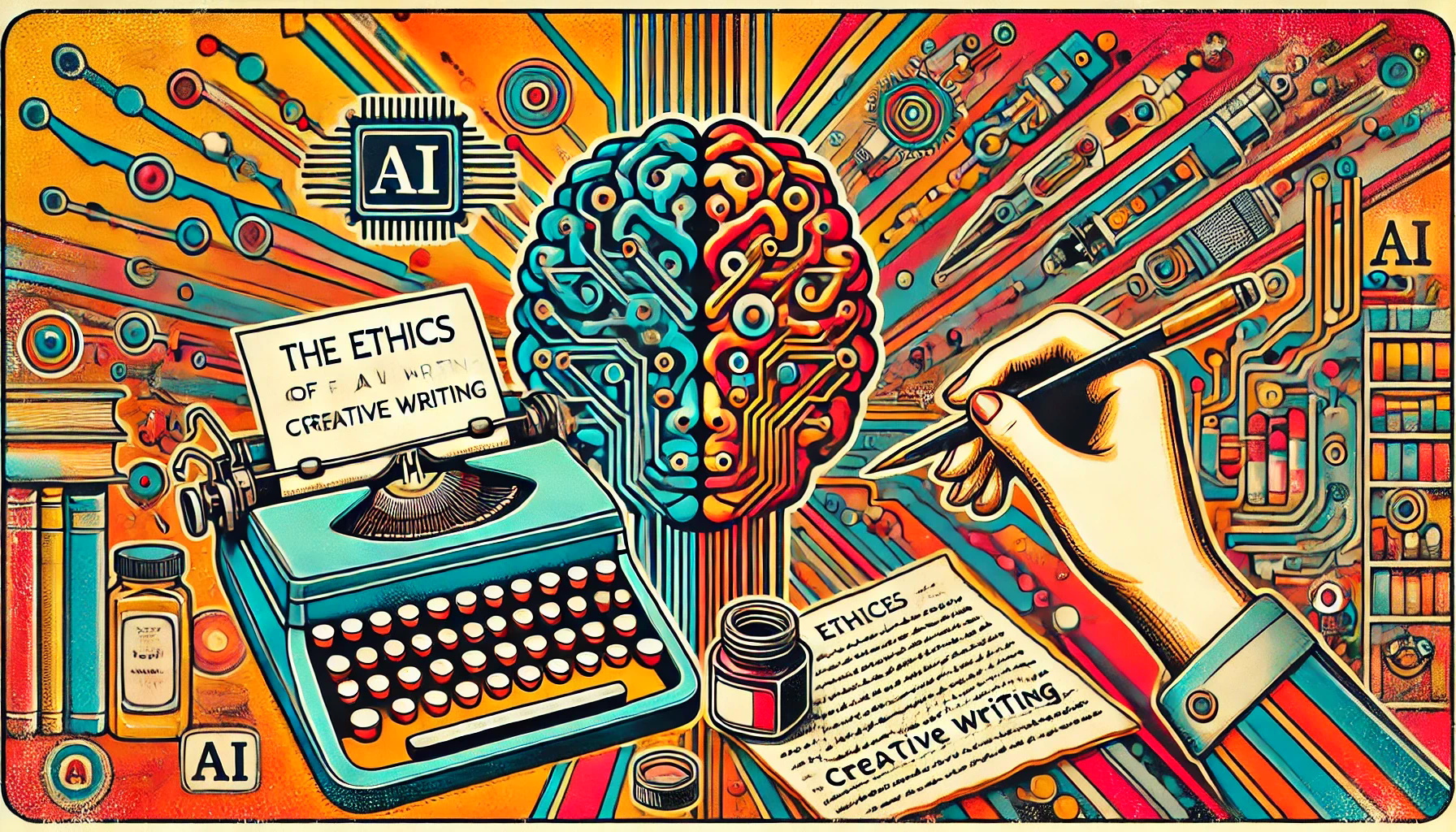 The Ethics of AI in Creative Writing